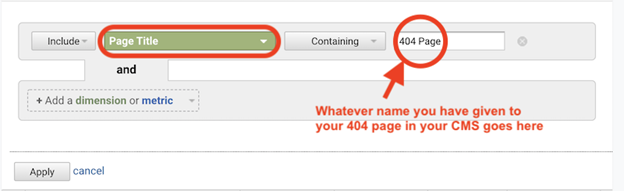 broken links in google analytics